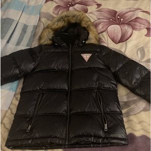 Guess Puffer Jacket Size Large
